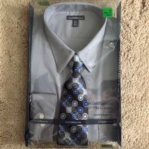 Dress shirt and tie